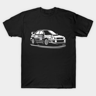 Subaru Impreza STI Rally Car T-Shirt